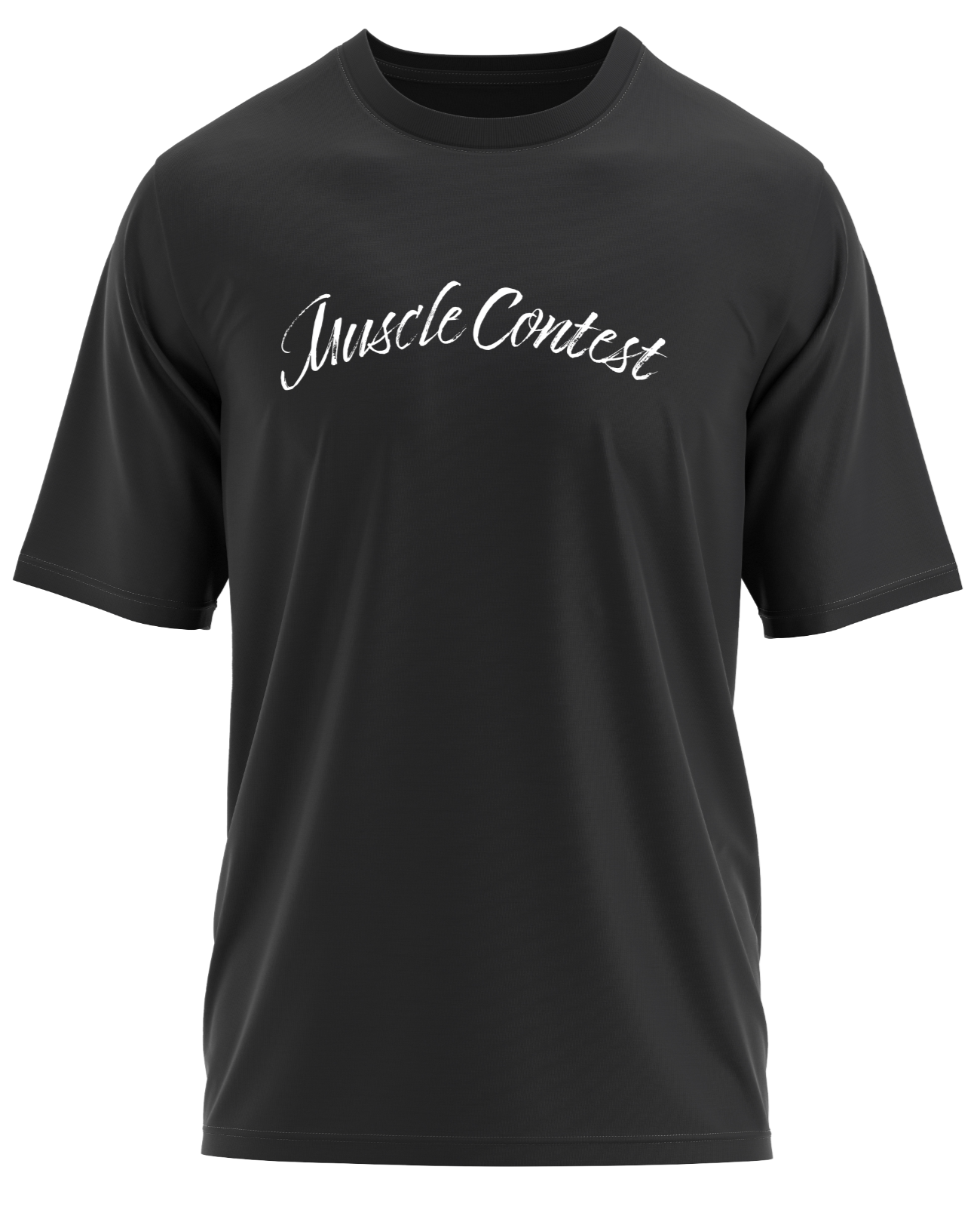 Muscle Contest Bodybuilder Black Tee