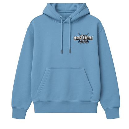 Muscle Contest Columbia Blue Pullover Hoodie